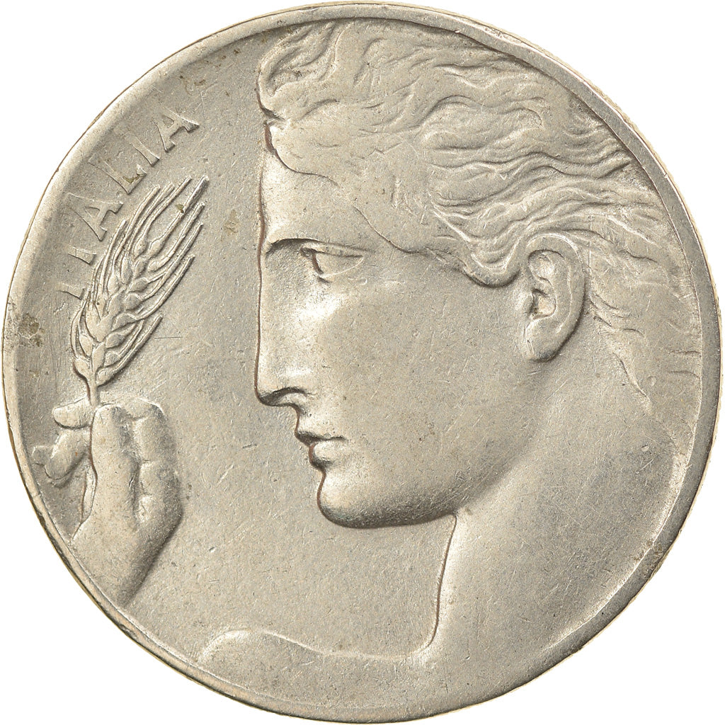 Moneda, Italia, Vittorio Emanuele III, 20 Centesimi, 1919, Rome, MBC+, Níquel