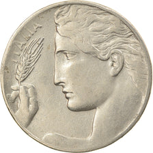 Moneda, Italia, Vittorio Emanuele III, 20 Centesimi, 1919, Rome, MBC+, Níquel