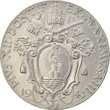 Coin, VATICAN CITY, Pius XII, Lira, 1941, Roma, AU(55-58), Stainless Steel