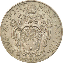 Coin, VATICAN CITY, Pius XI, 50 Centesimi, 1933-1934, Roma, EF(40-45), Nickel
