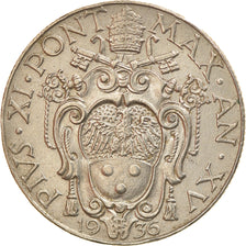Coin, VATICAN CITY, Pius XI, 50 Centesimi, 1936, Roma, AU(55-58), Nickel, KM:4