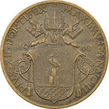 Monnaie, Cité du Vatican, Pius XII, 10 Centesimi, 1940, Roma, SUP