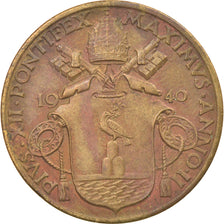 Coin, VATICAN CITY, Pius XII, 10 Centesimi, 1940, Roma, MS(60-62)
