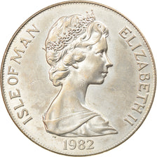 Coin, Isle of Man, Elizabeth II, Crown, 1982, Pobjoy Mint, MS(63)