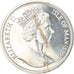 Moneda, Isla de Man, Elizabeth II, Crown, 1995, Pobjoy Mint, EBC+, Plata