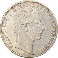 Coin, Austria, Franz Joseph I, Florin, 1860, MS(63), Silver, KM:2219