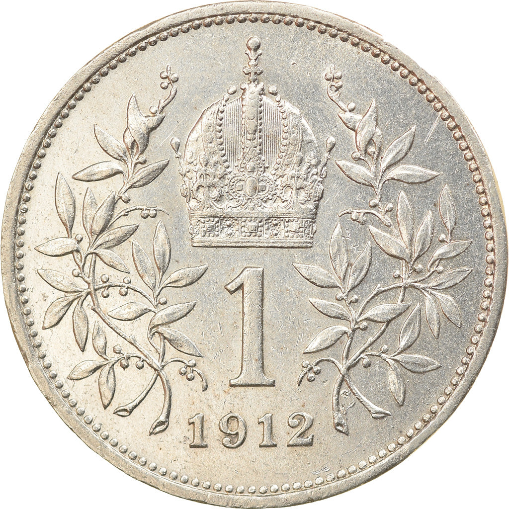 Coin, Austria, Franz Joseph I, Corona, 1912, MS(63), Silver, KM:2820