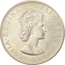 Coin, Bermuda, Elizabeth II, Crown, 1964, MS(63), Silver, KM:14