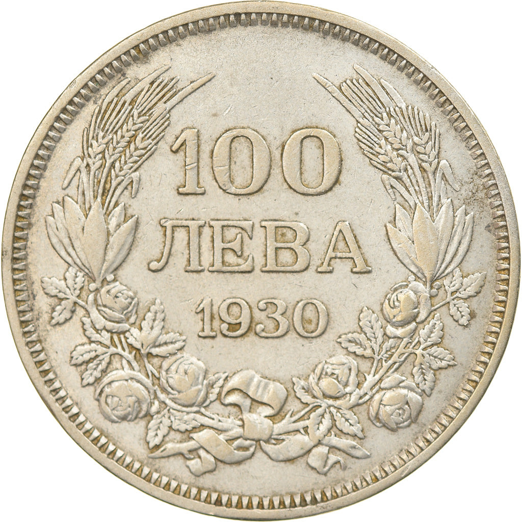 Coin, Bulgaria, 100 Leva, 1930, Budapest, Hungary, AU(55-58), Silver, KM:43