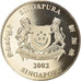 Coin, Singapore, Année du Cheval, 10 Dollars, 2002, Singapore Mint, Proof