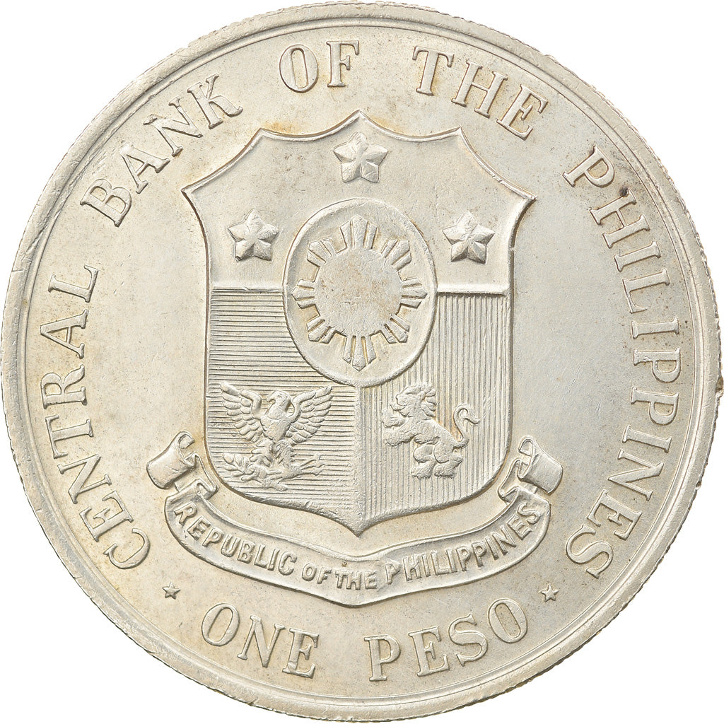 Coin, Philippines, Andres Bonifacio, Peso, 1963, MS(63), Silver, KM:193
