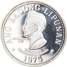 Moneta, Filippine, 50 Piso, 1975, Proof, SPL, Argento, KM:212