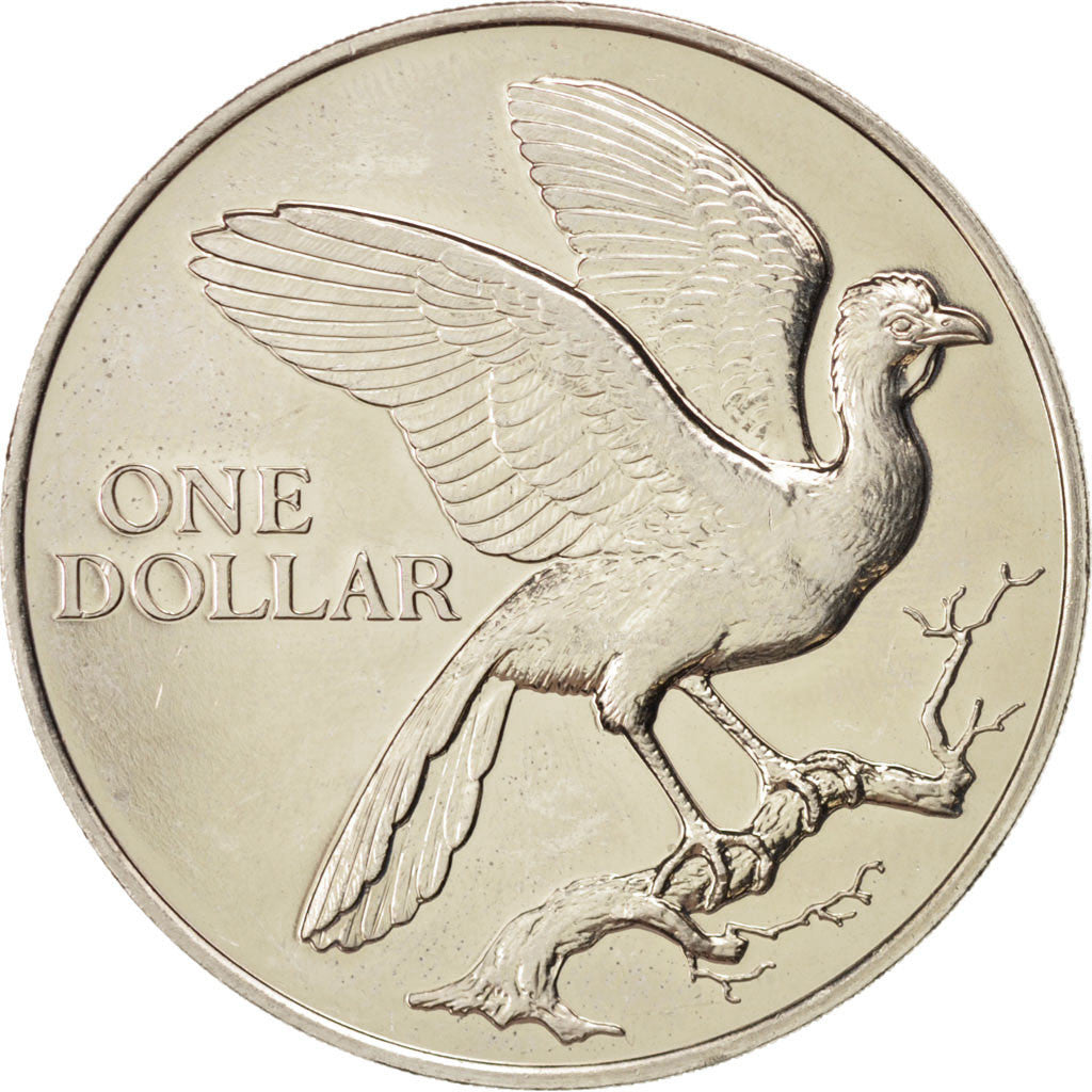 TRINIDAD & TOBAGO, Dollar, 1975, Franklin Mint, KM #23, MS(60-62),...