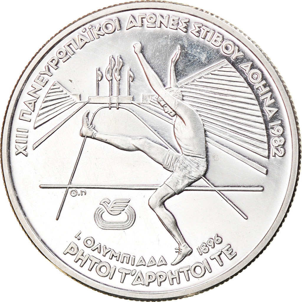 Münze, Griechenland, 100 Drachmai, 1982, UNZ, Silber, KM:135