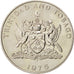 TRINIDAD & TOBAGO, 10 Dollars, 1975, Franklin Mint, KM #24, AU(55-58),...