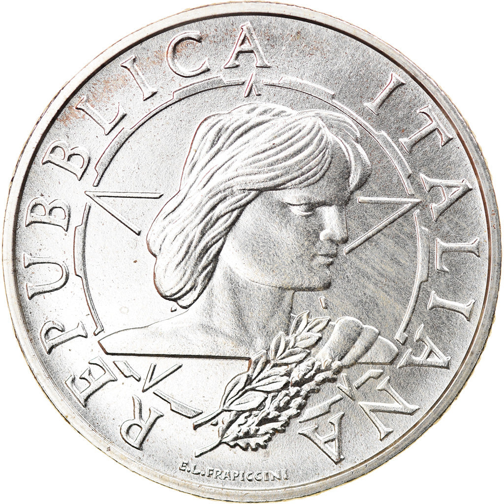 Coin, Italy, 10000 Lire, 1996, Rome, MS(65-70), Silver, KM:179