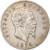 Monnaie, Italie, Vittorio Emanuele II, 5 Lire, 1874, Milan, TTB, Argent, KM:8.3