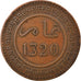 Coin, Morocco, 'Abd al-Aziz, 10 Mazunas, 1902/AH1320, Berlin, EF(40-45), Bronze