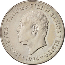 SAMOA, Tala, 1974, KM #19, MS(63), Copper-Nickel, 38.8, 27.27