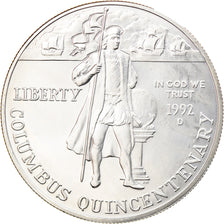 Moeda, Estados Unidos da América, Columbus Quincentenary, Dollar, 1992, U.S.