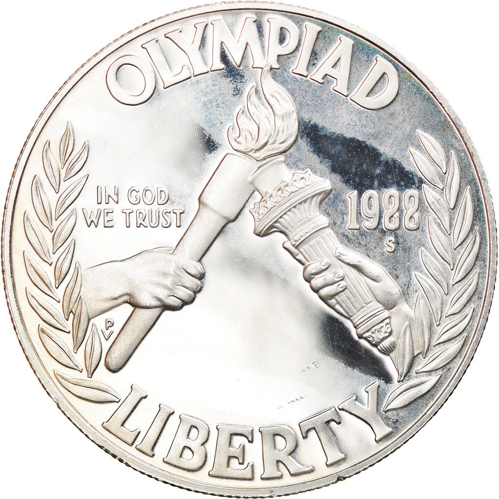 Coin, United States, Olympiades, Dollar, 1988, U.S. Mint, San Francisco, Proof
