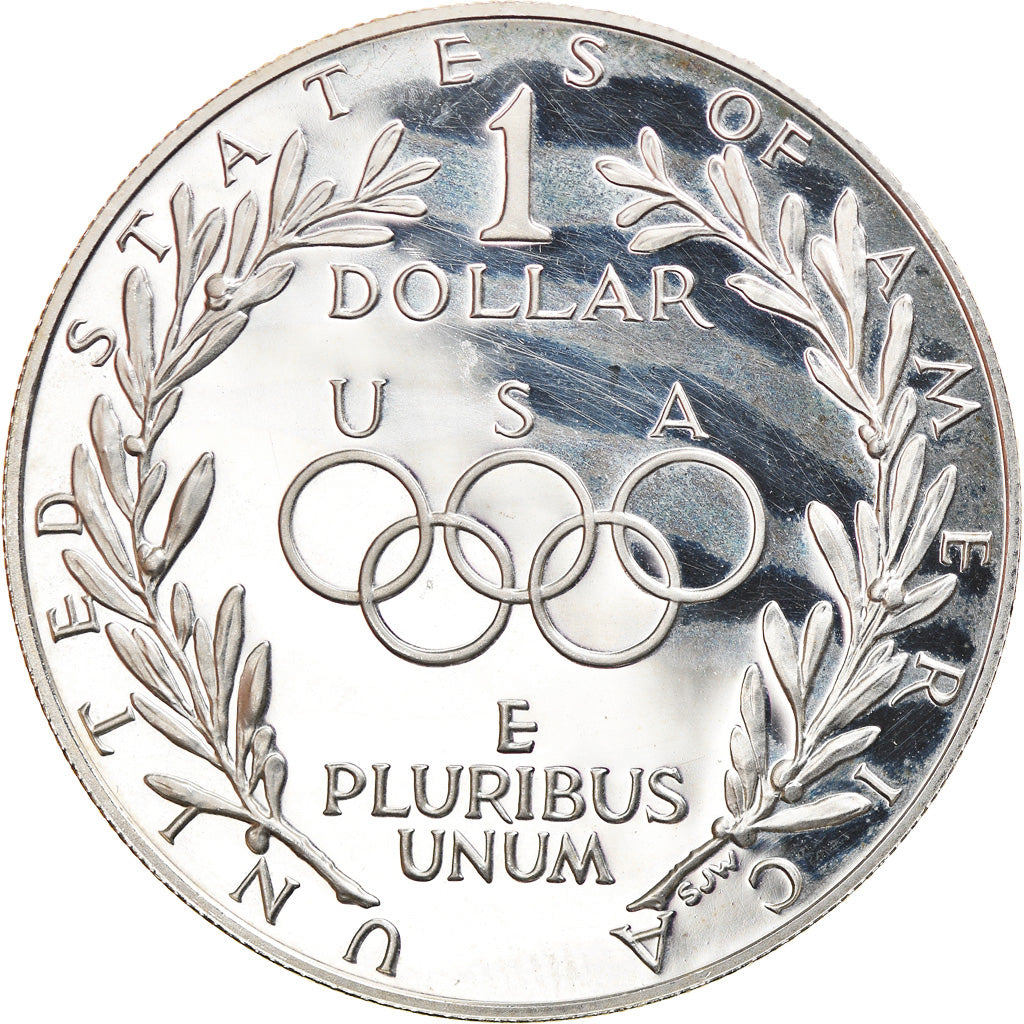 Coin, United States, Olympiades, Dollar, 1988, U.S. Mint, San Francisco, Proof