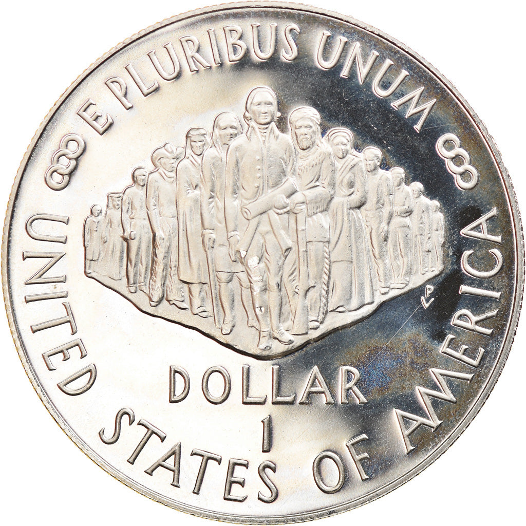 Coin, United States, Constitution, Dollar, 1987, U.S. Mint, San Francisco