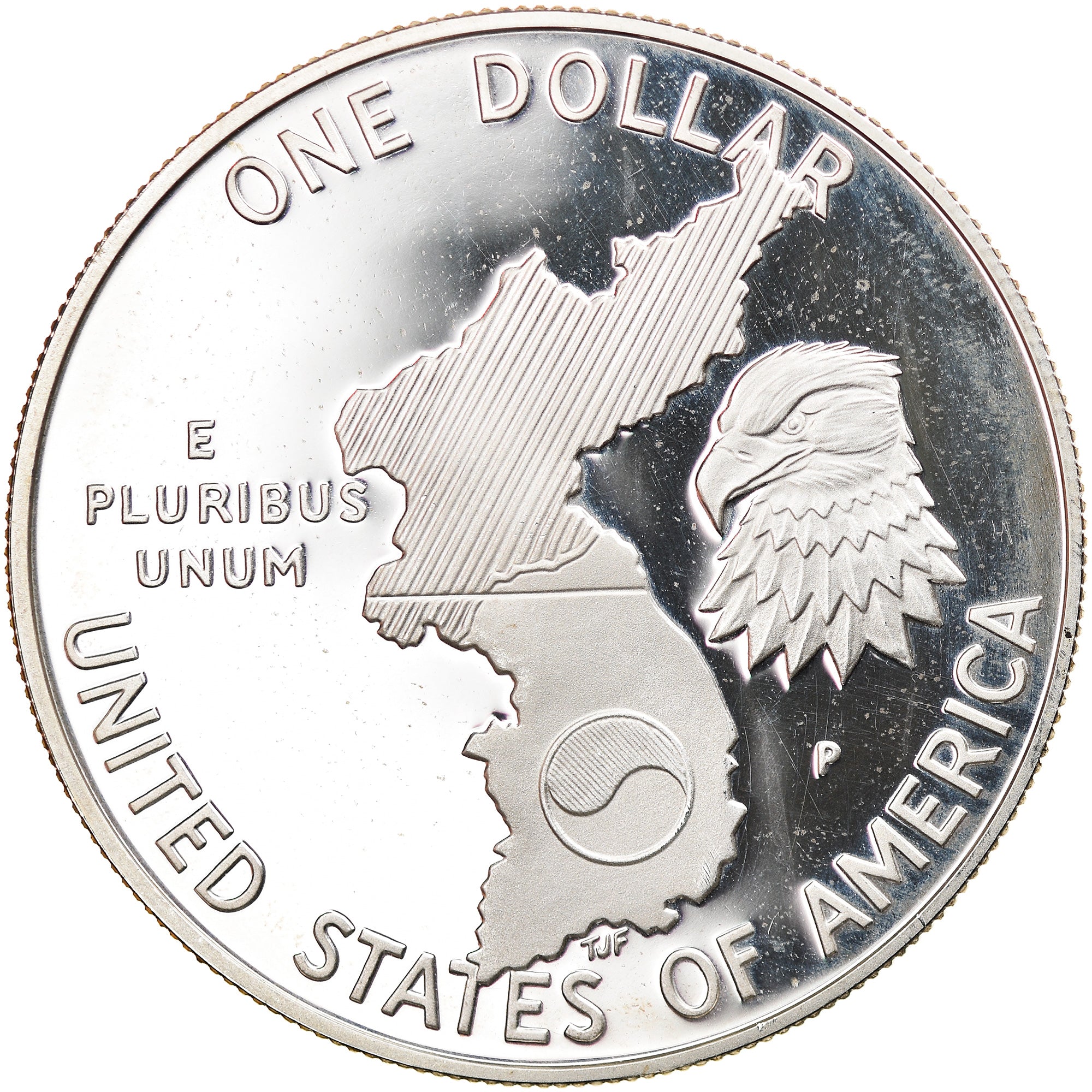 Moneta, Stati Uniti, Guerre de Corée, Dollar, 1991, U.S. Mint, Philadelphia