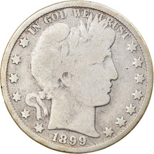 Moneda, Estados Unidos, Barber Half Dollar, 1899, Philadelphia, BC