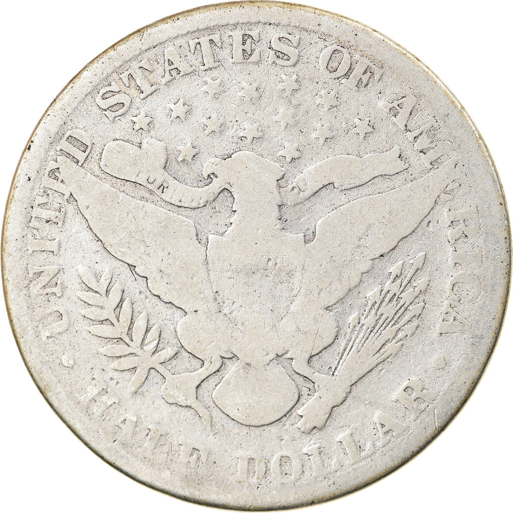 Moneda, Estados Unidos, Barber Half Dollar, 1899, Philadelphia, BC