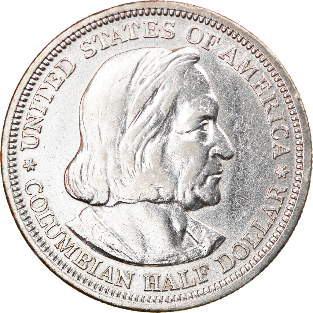 Monnaie, États-Unis, Half Dollar, 1893, U.S. Mint, Philadelphie, SUP, Argent