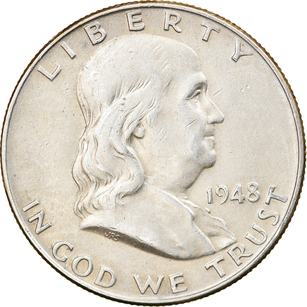 Coin, United States, Half Dollar, 1948, U.S. Mint, Philadelphia, EF(40-45)