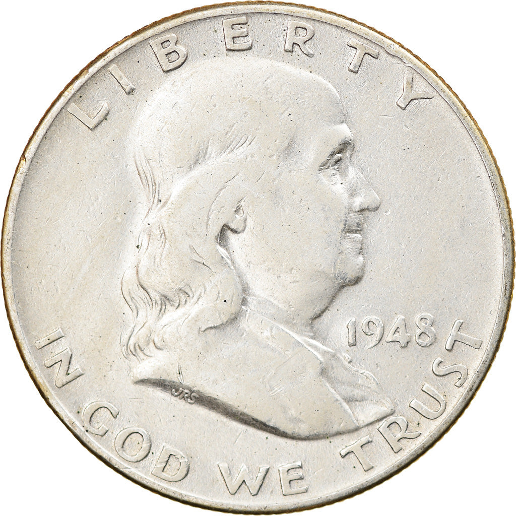 Coin, United States, Half Dollar, 1948, U.S. Mint, Philadelphia, VF(30-35)