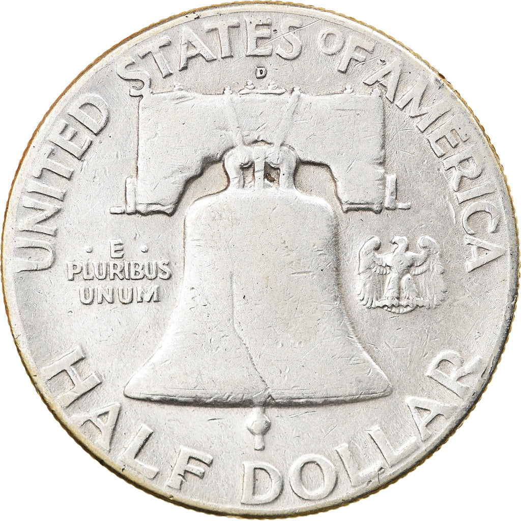 Coin, United States, Half Dollar, 1948, U.S. Mint, Denver, VF(30-35), Silver