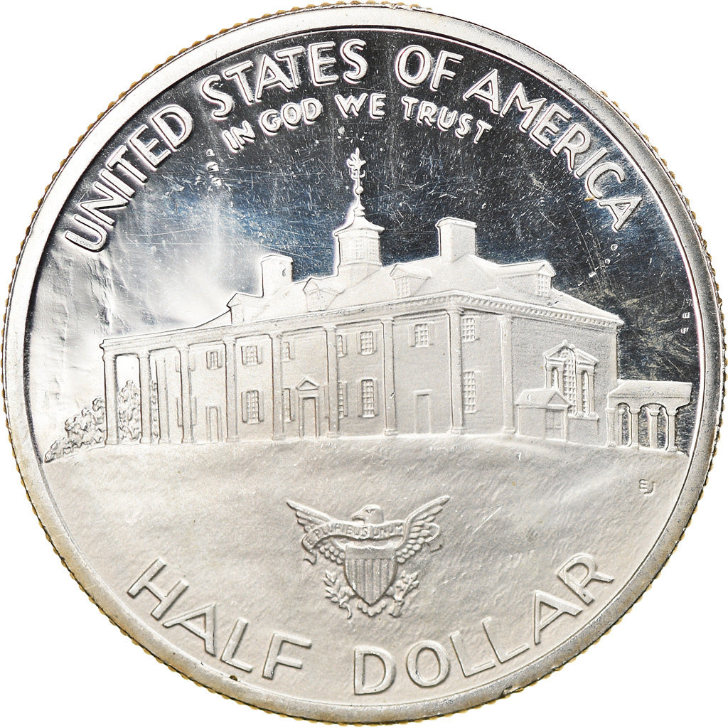 Coin, United States, Washington, Half Dollar, 1982, U.S. Mint, San Francisco