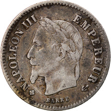 Coin, France, Napoleon III, Napoléon III, 20 Centimes, 1867, Strasbourg