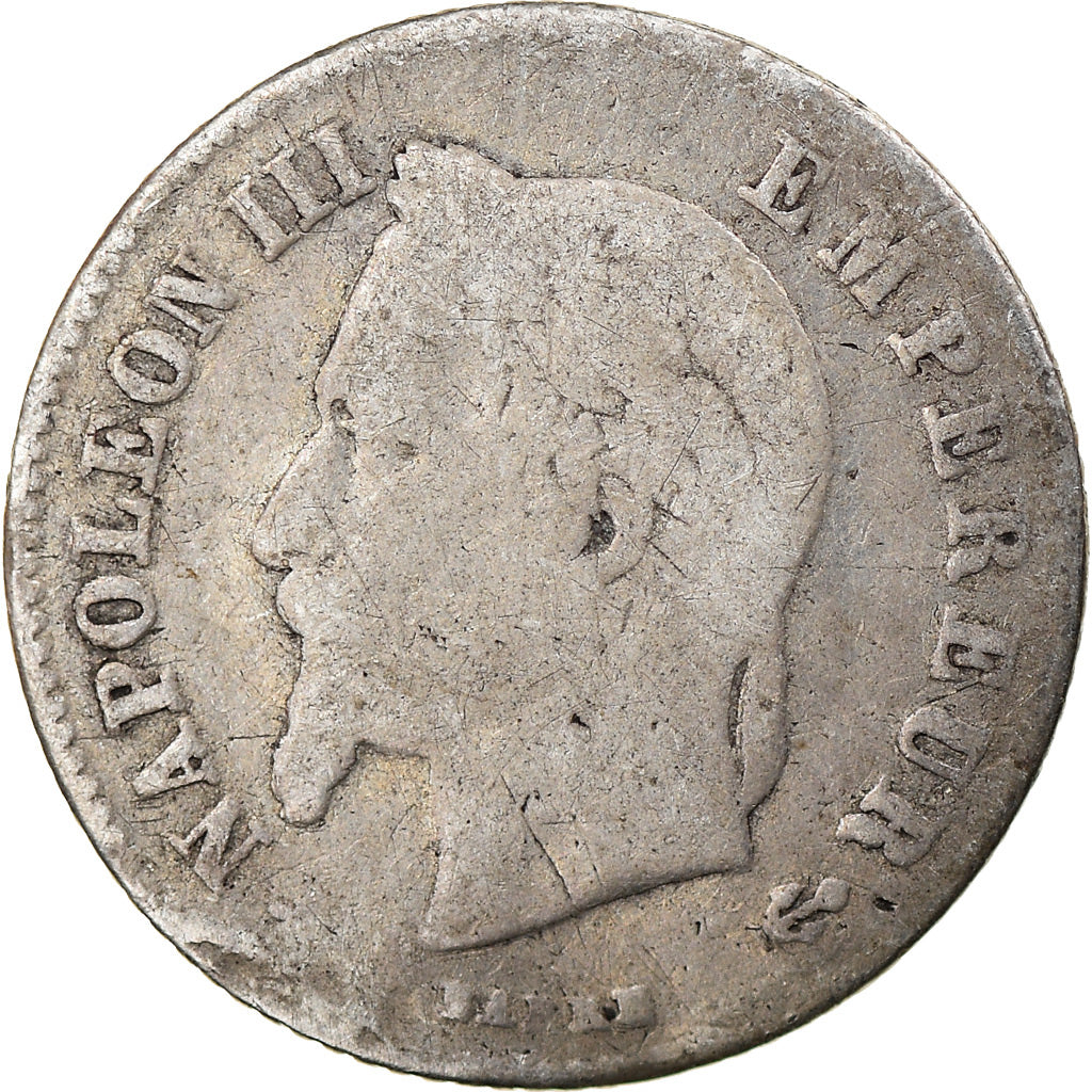 Moeda, França, Napoleon III, Napoléon III, 20 Centimes, 1866, Paris, F(12-15)