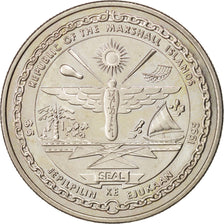 MARSHALL ISLANDS, 5 Dollars, 1995, KM #216, MS(60-62), Copper-Nickel, 28.40