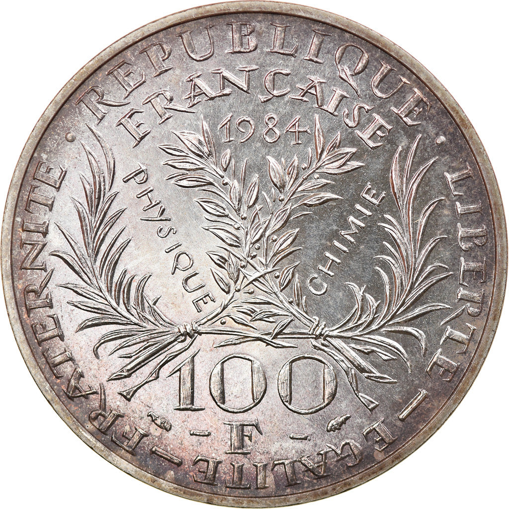 Monnaie, France, Marie Curie, 100 Francs, 1984, SPL, Argent, KM:955