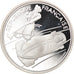 Coin, France, Bobsleigh, 100 Francs, 1990, BE, MS(65-70), Silver, KM:981