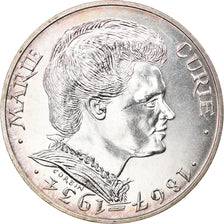 Coin, France, Marie Curie, 100 Francs, 1984, MS(63), Silver, KM:955