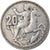 Coin, Greece, Paul I, 20 Drachmai, 1960, AU(50-53), Silver, KM:85
