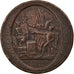 Moneta, Francia, Monneron, 5 Sols, 1792, Paris, B+, Bronzo