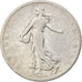 Moeda, França, Semeuse, 2 Francs, 1901, Paris, VF(20-25), Prata, KM:845.1