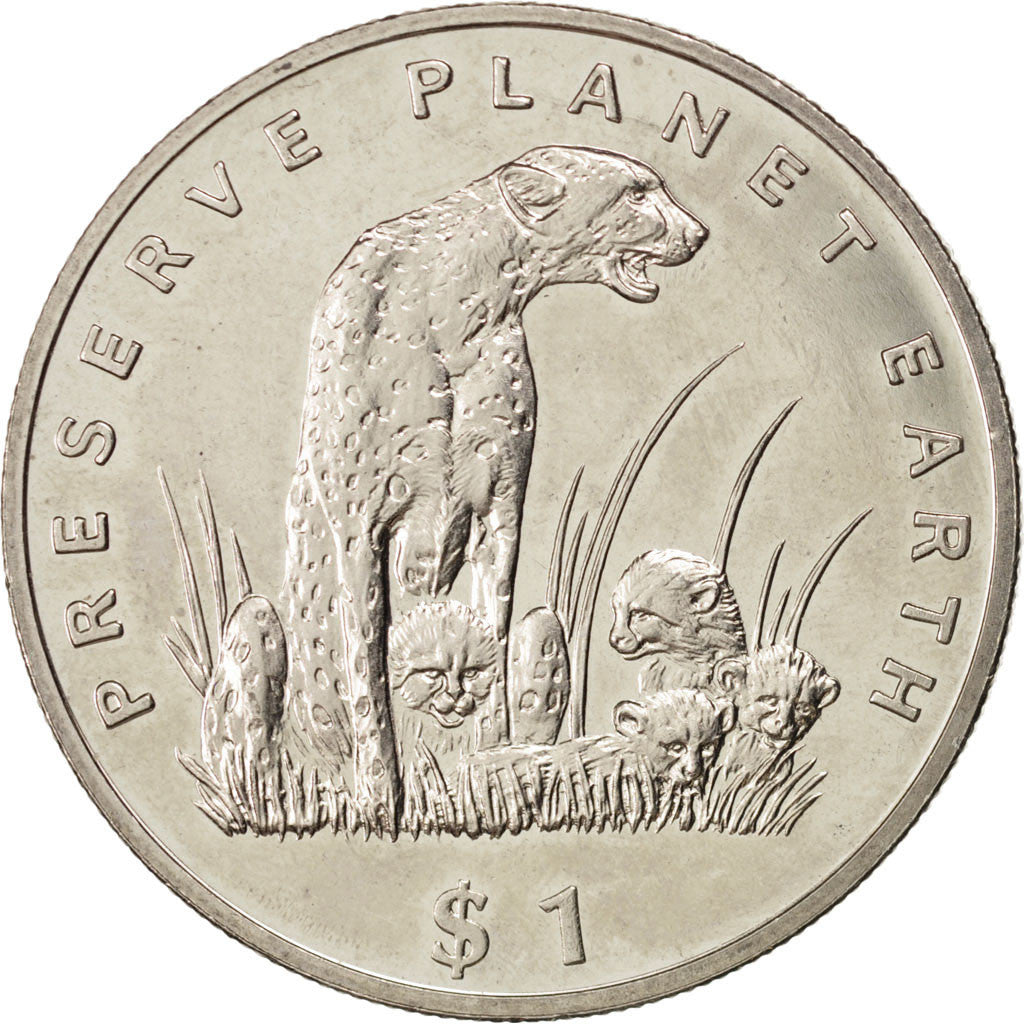 Eritrea, Dollar, 1994, SPL, Rame-nichel, KM:15