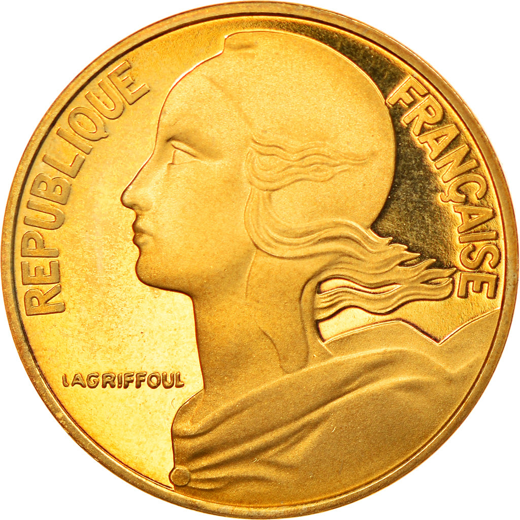 Munten, Frankrijk, Marianne, 10 Centimes, 1999, Paris, BE, UNC-