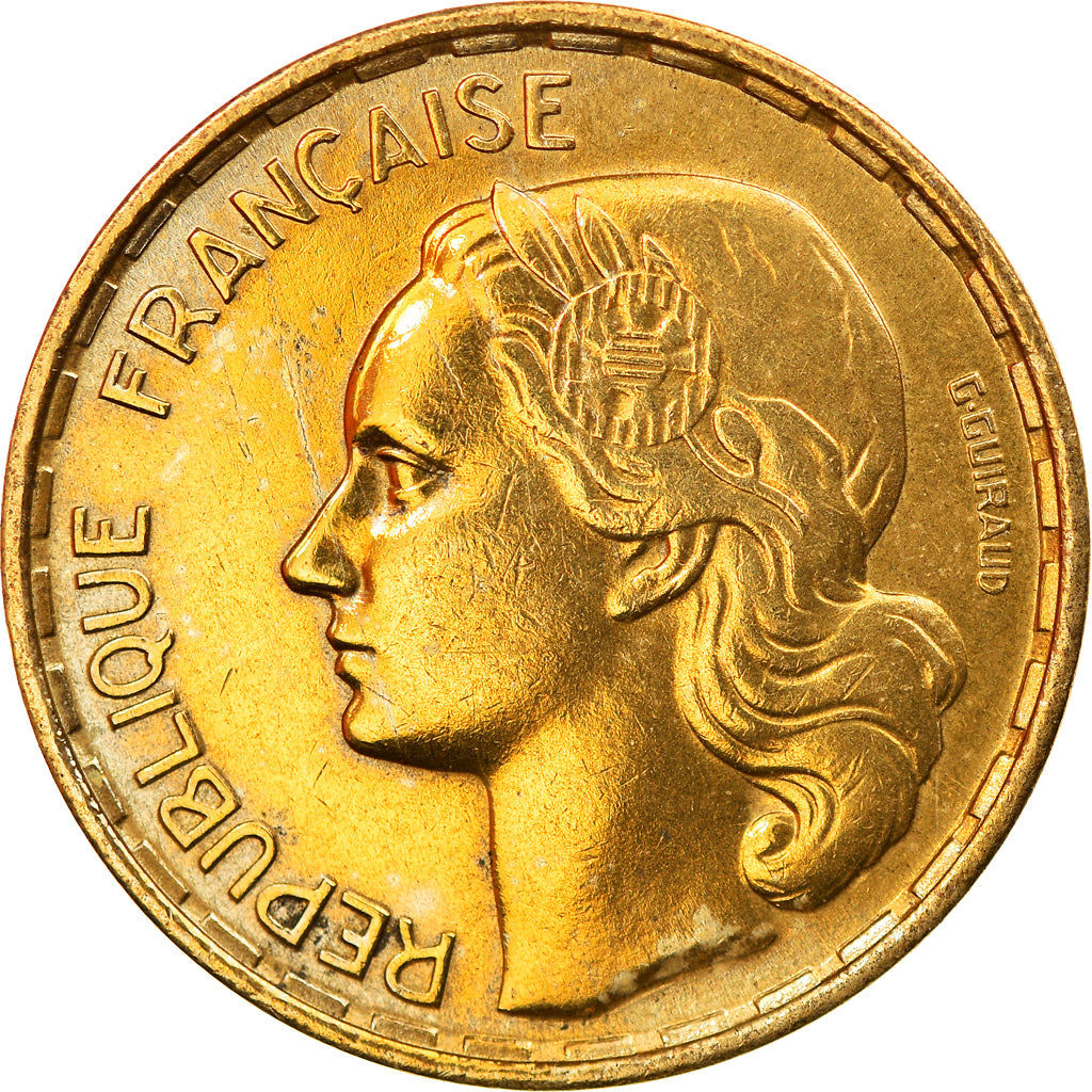 Munten, Frankrijk, Guiraud, 50 Francs, 1951, Beaumont - Le Roger, PR