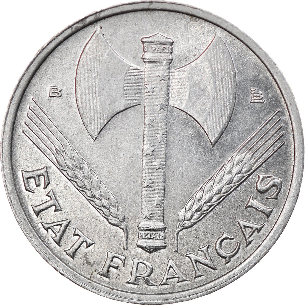 Coin, France, Bazor, 50 Centimes, 1944, Beaumont - Le Roger, MS(60-62)