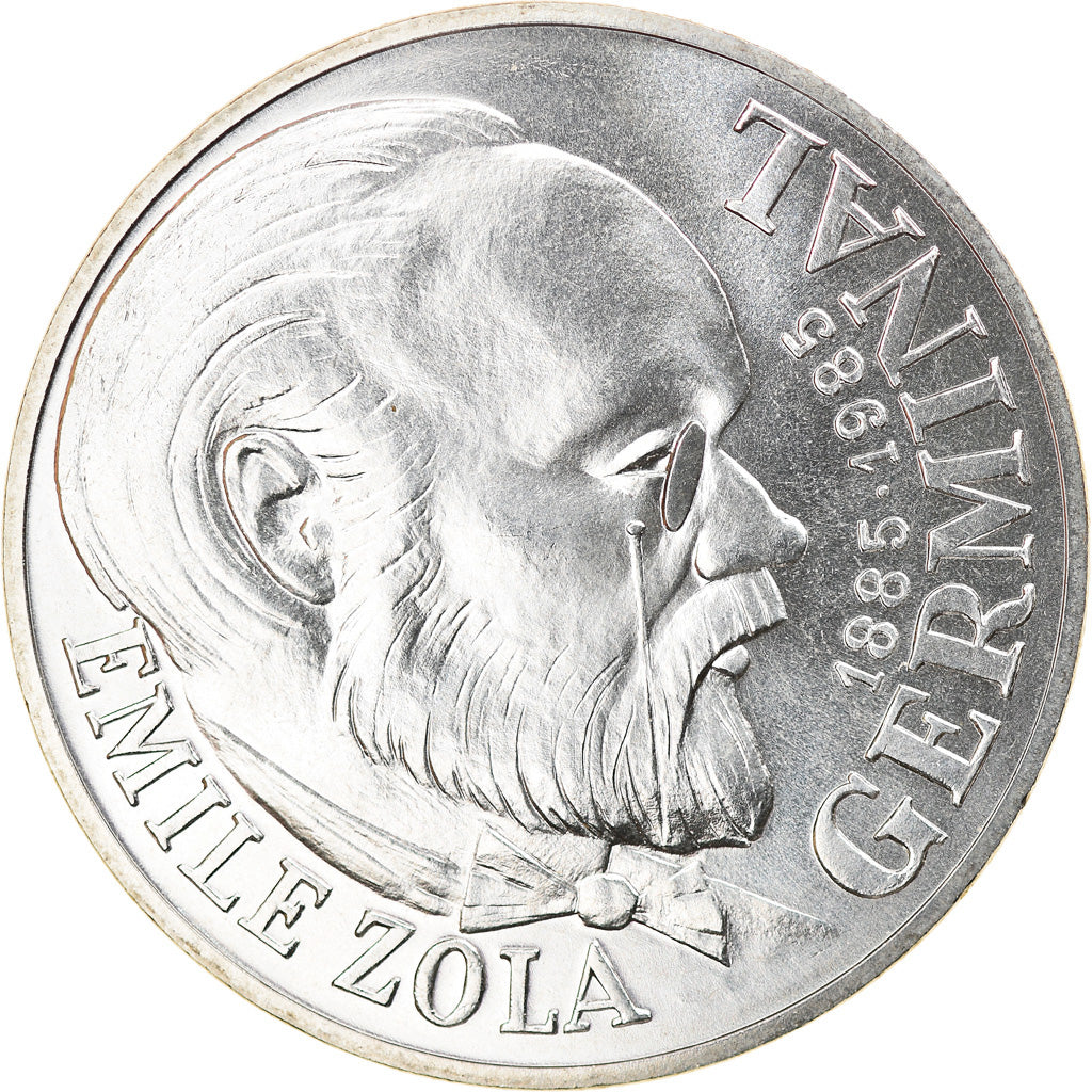 Coin, France, Germinal, 100 Francs, 1985, MS(63), Silver, KM:957, Gadoury:900