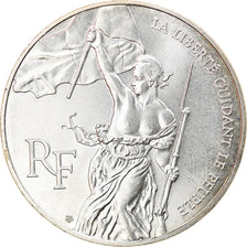 Coin, France, Liberté guidant le peuple, 100 Francs, 1993, MS(60-62), Silver